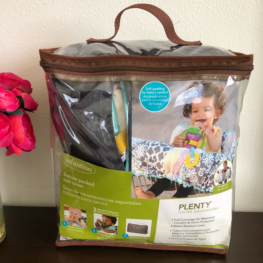 infantino travel shopping cart/highchair cover